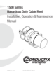 Manual - Cable Reels, 1500 Series Hazardous Loc.