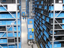 Automated Storage/Retrieval System in a warehouse